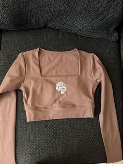 Darc Sport SHE cropped long sleeve top size small