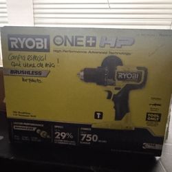 RYOBI ONE+ HP 18V Brushless Cordless 1/2 in. Hammer Drill