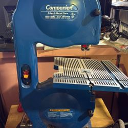 Companion 8 Inch Bend Saw 120 Volts Good Condition 3900 Rpm $ 120