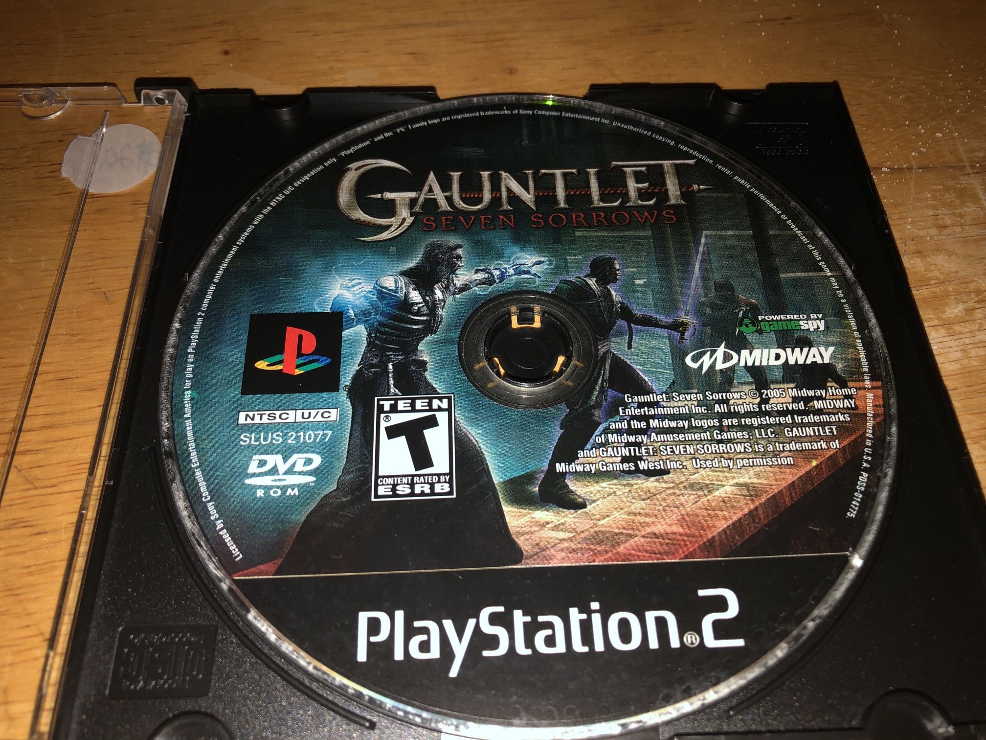 PS2 Game Gauntlet Seven Sorrows