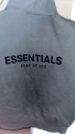 Essentials hoodie Size (M) color black