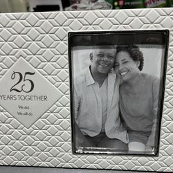 Photo Frame 25th Anniversary 
