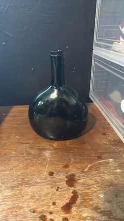 Vintage wine bottle