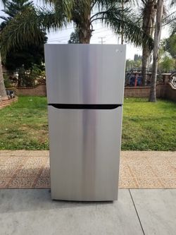 LG Refrigerator Stainless Steel 20cu Ft 30x33x66🚨👍3 MONTHS WARRANTY