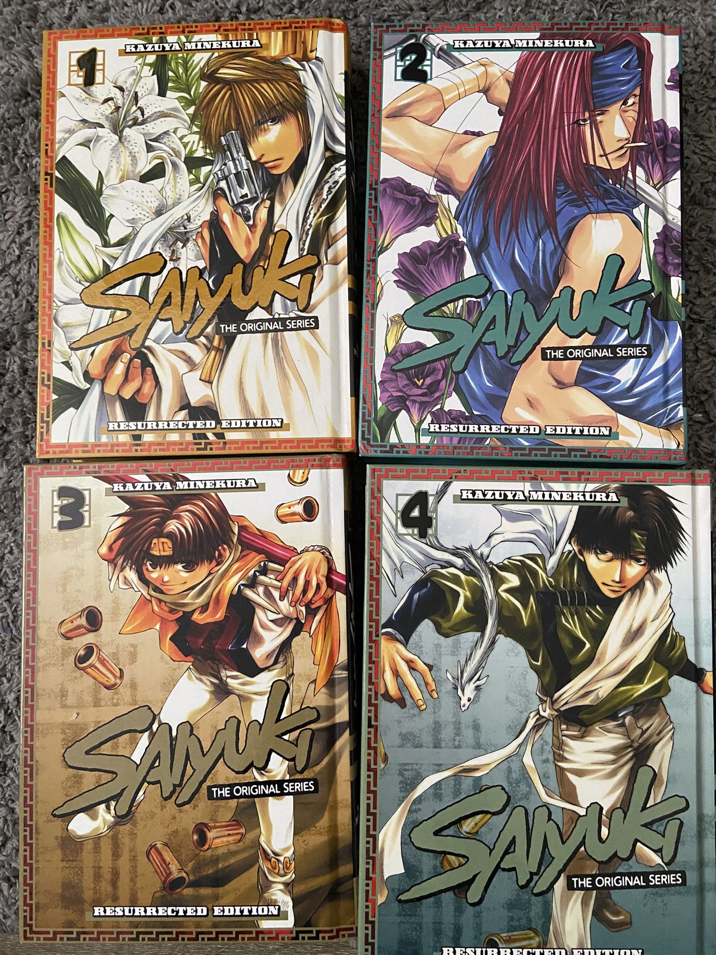 Saiyuki Manga | 4 Volumes