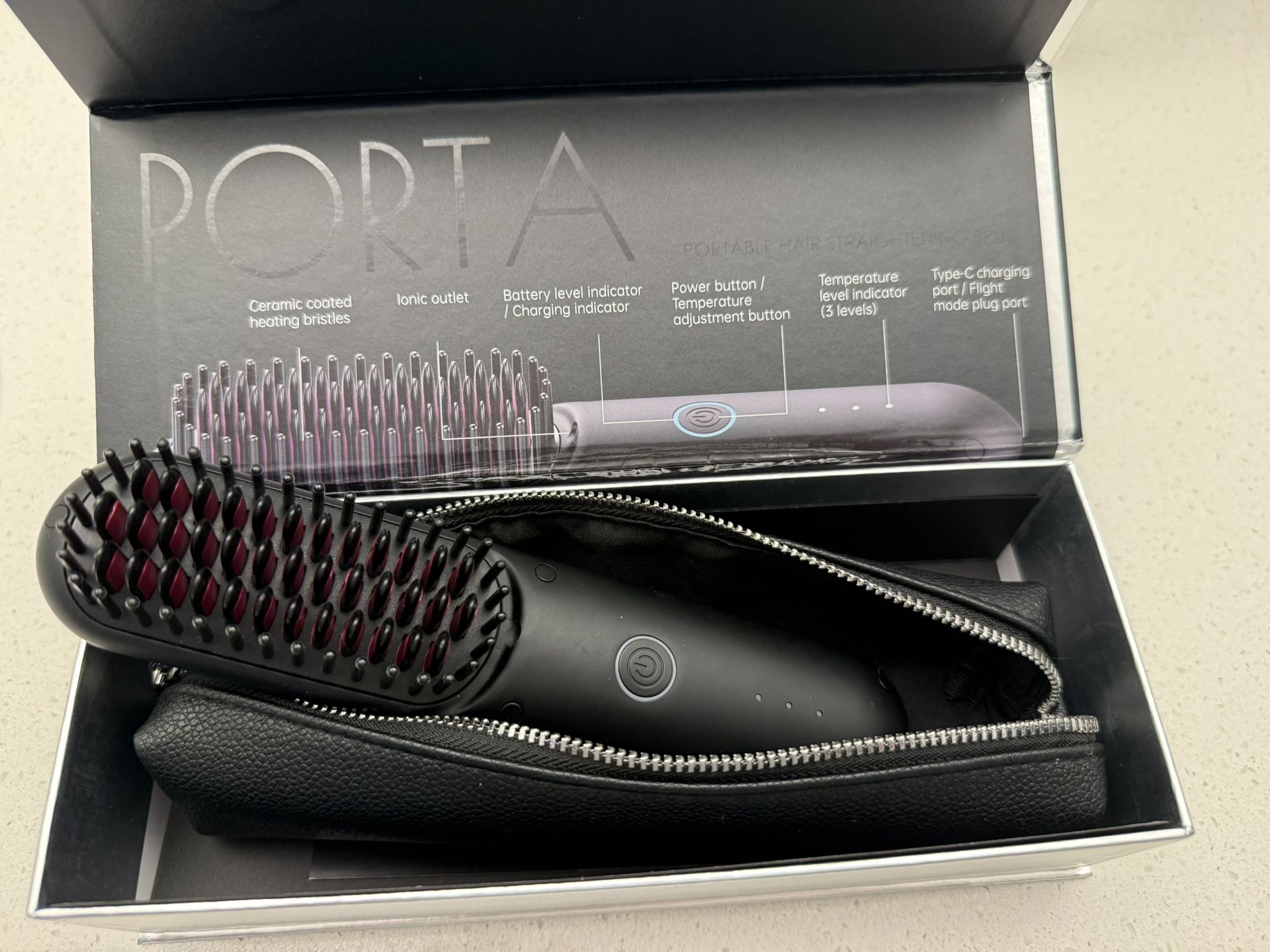 Cordless Portable Hair Straightener