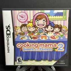 Cooking Mama 2 Dinner With Friends for Nintendo DS
