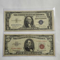 Old U.S Banknotes - Billetes Antiguos