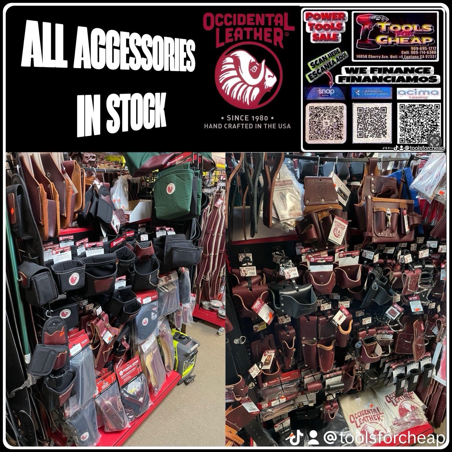 Occidental Leather Holders & Accessories