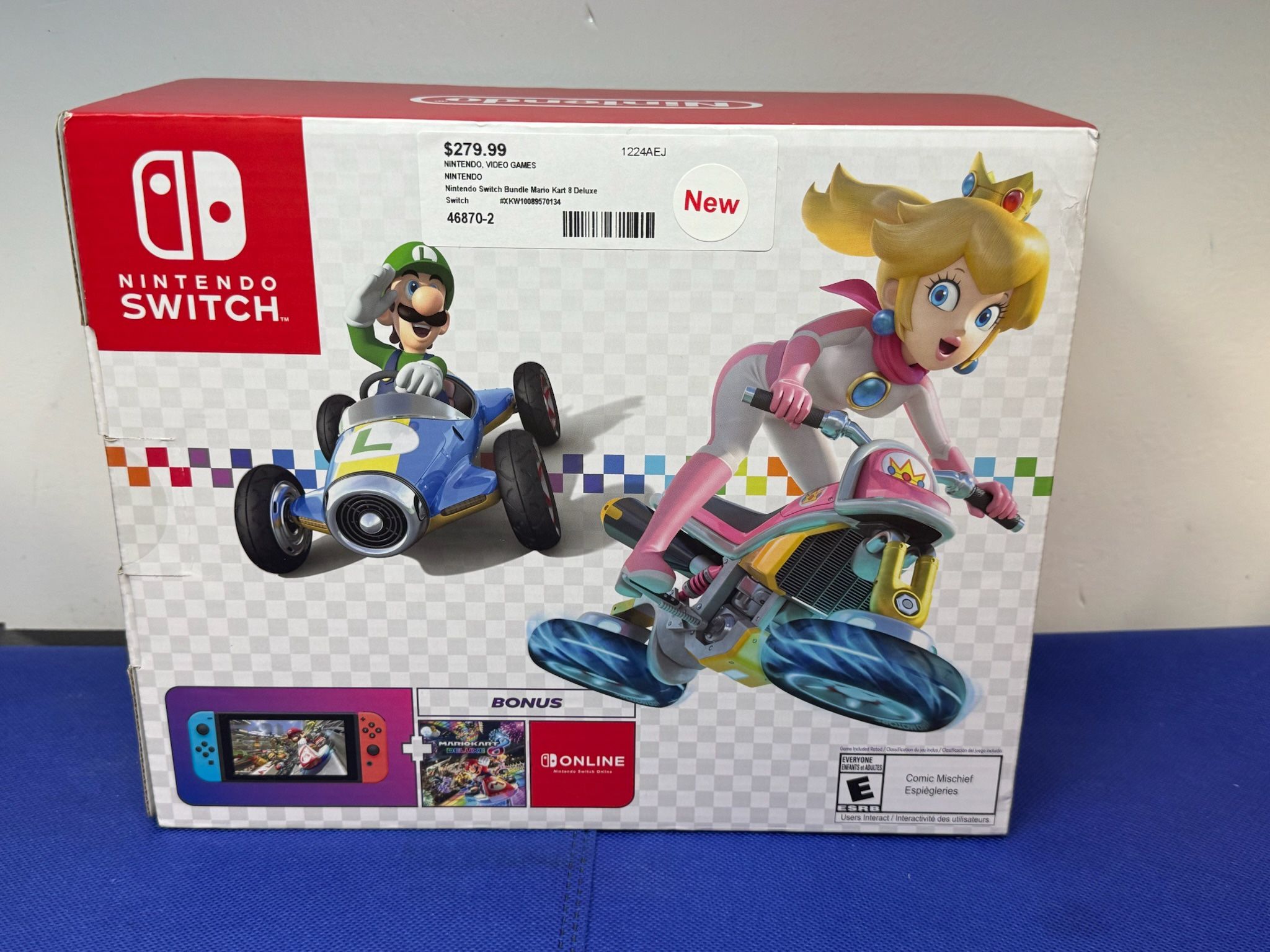 NINTENDO SWITCH Bundle Mario Kart 8 Deluxe