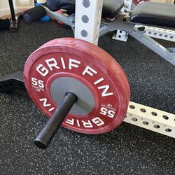 Griffin Competition Bumper Plates 2X 55lbs (New)