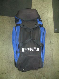 Used Mizuno Samurai Catcher's Wheel Bag in Blue(Read The Description)