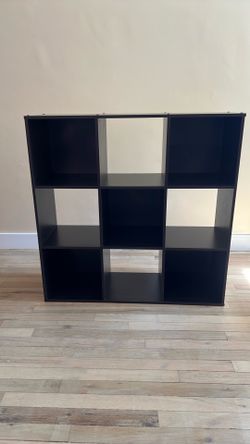 Brown shelf
