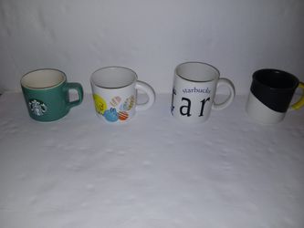 Starbucks Coffee Mug Lot of 4