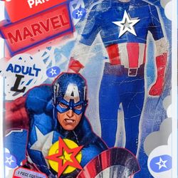 Captain America & Familys' SuperHero Costume Bundle 