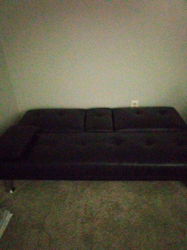 Leather Couch Turns Into A Bed