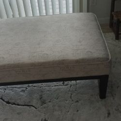 3 Cushion 87" Couch.  Like New Gray Tweed