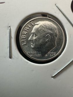 1957 JS dime