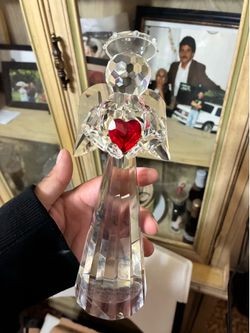 Crystal angel paper weight