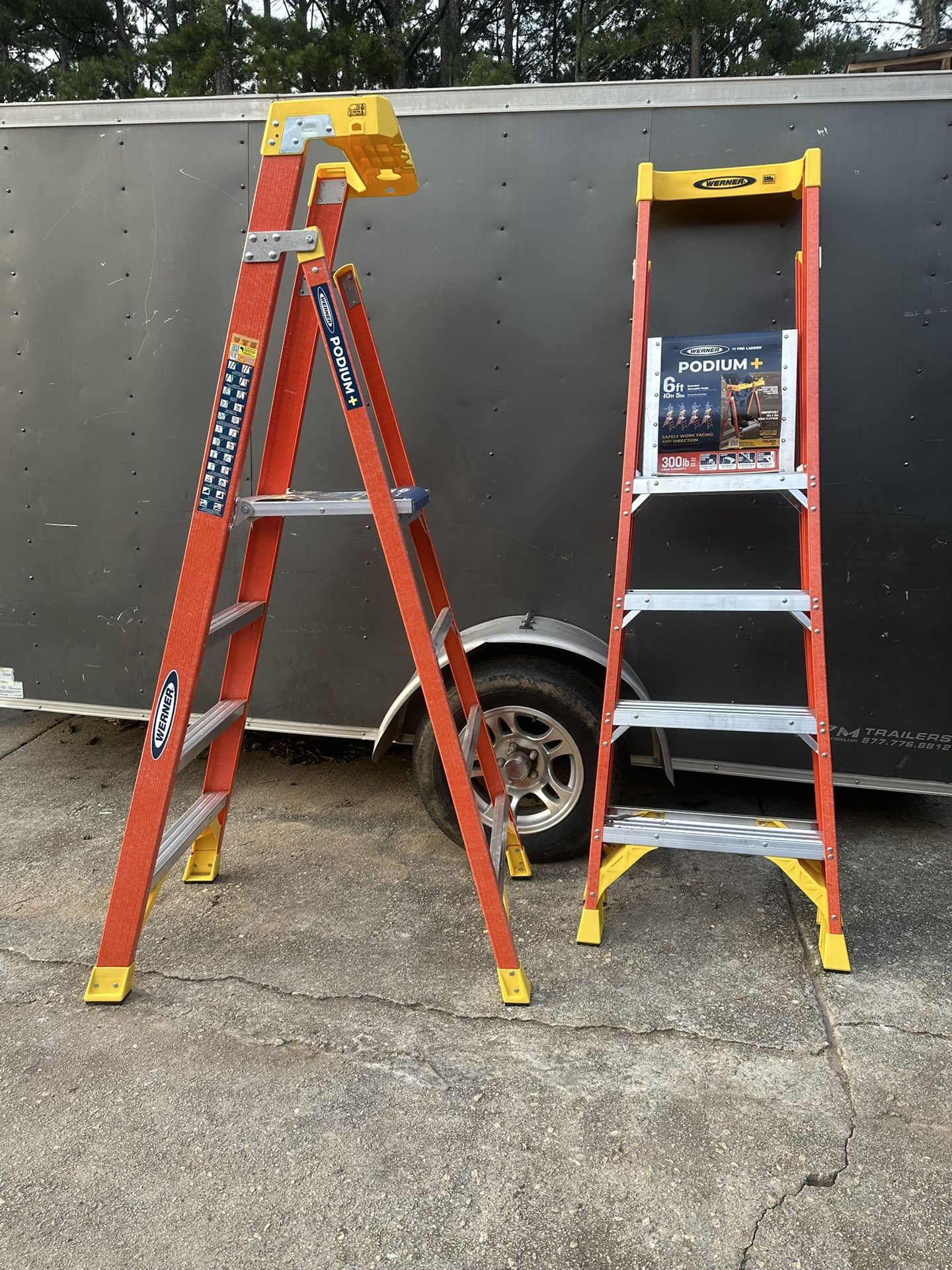 Werner #1 Pro Ladder PODIUM + (6 ft.)