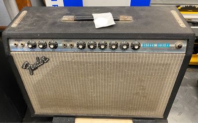 Fender Deluxe Reverb Vintage Tube Guitar Amp Combo, Celestion Rocket 50