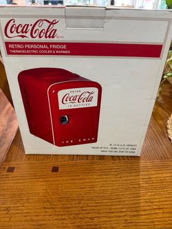 Coca Cola retro personal fridge