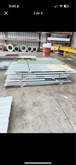 Metal roof galvanized
