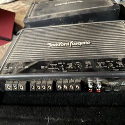 2 250 Watt Amp And 12 Inch Speaker 