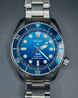 Seiko Prospex PADI Great Blue Sumo SPB375J1 Special Edition Diver Full Set