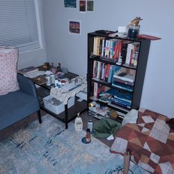 Coffee Table And Bookshelf