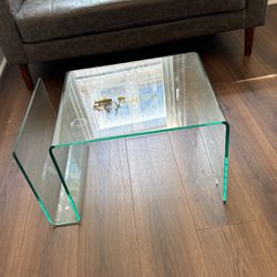 Glass Coffee Table / Side Table 