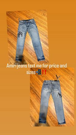 Blue Amiri jeans