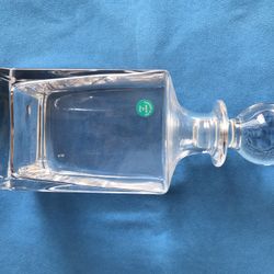 NEW, Tiffany Classic Square Decanter