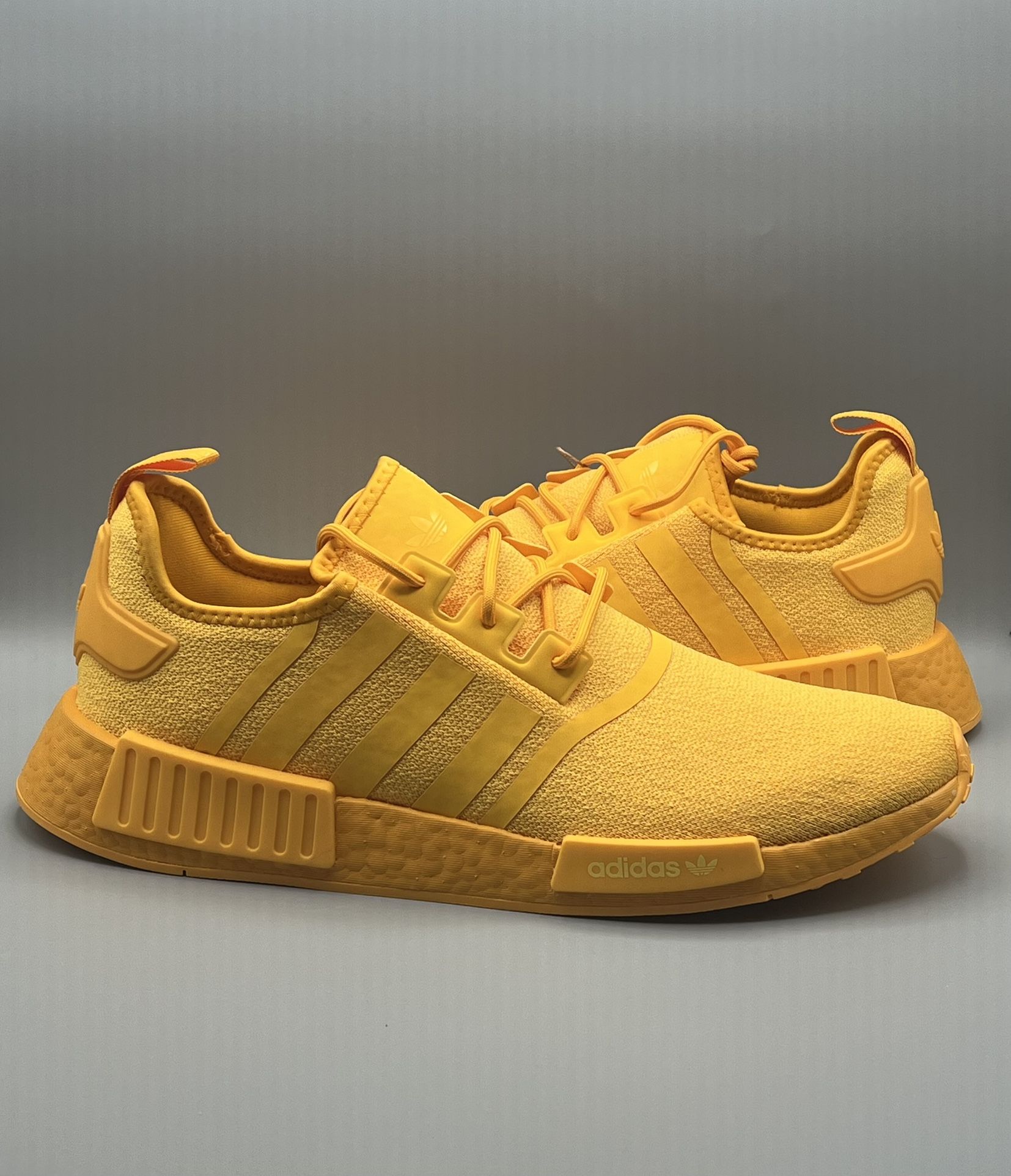 2022 Adidas Originals NMD R1 Collegiate Yellow Gold - Men’s Size 14 (HP7826)
