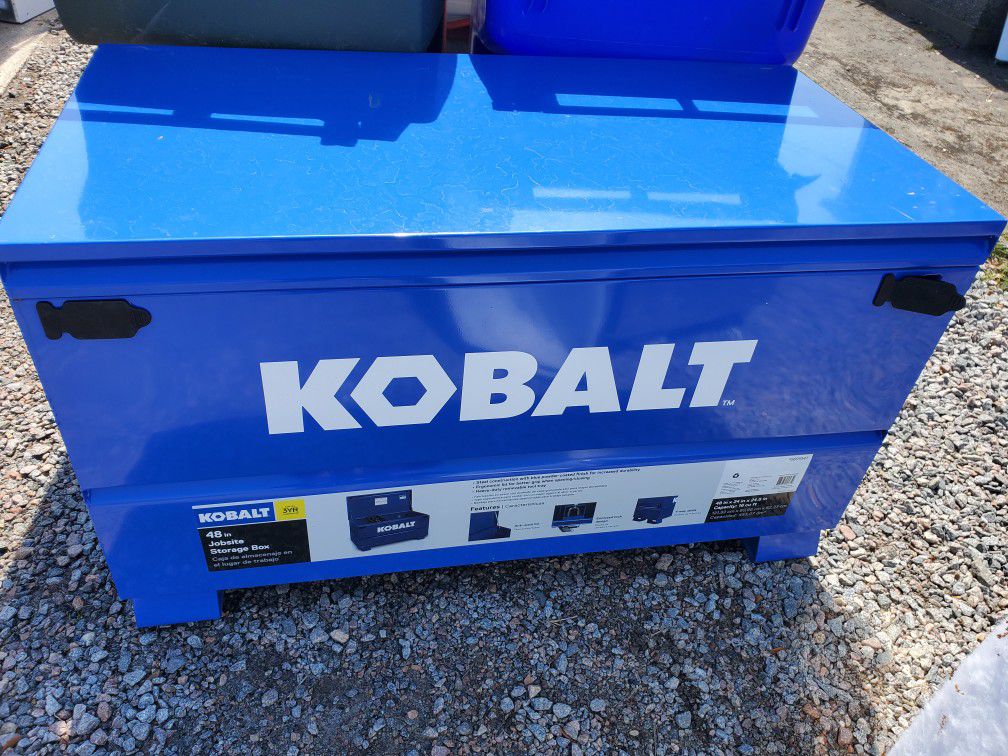 Kobalt JobSite Storage Tool box Truck Box