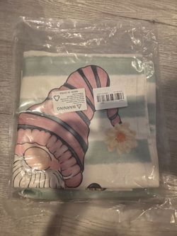 Pack of 2 Pillow Case Throw Pillow Covers,18x18 Inch, Gnome, Welcome to our Home