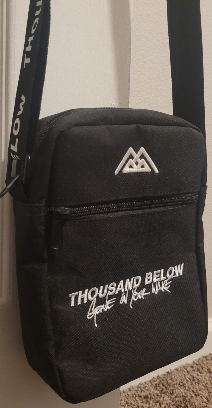 Thousand Below "Gone In Your Wake" small messenger bag
