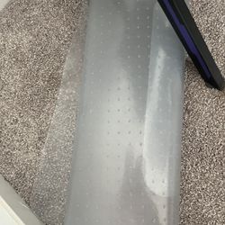 FREE Under Desk Mat For Carpet Computer Gaming Desk 