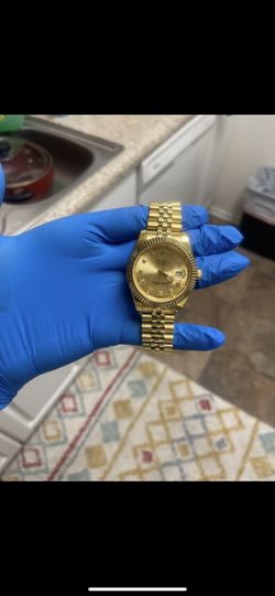 Gold Luxury Watch 41 MM (NOT ACTUAL PRICE)