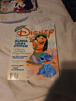 Disney Magazine Summer 2002 issue featuring Lilo & Stitch on the cover