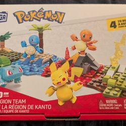 Mega Pokemon Kanto Region Team