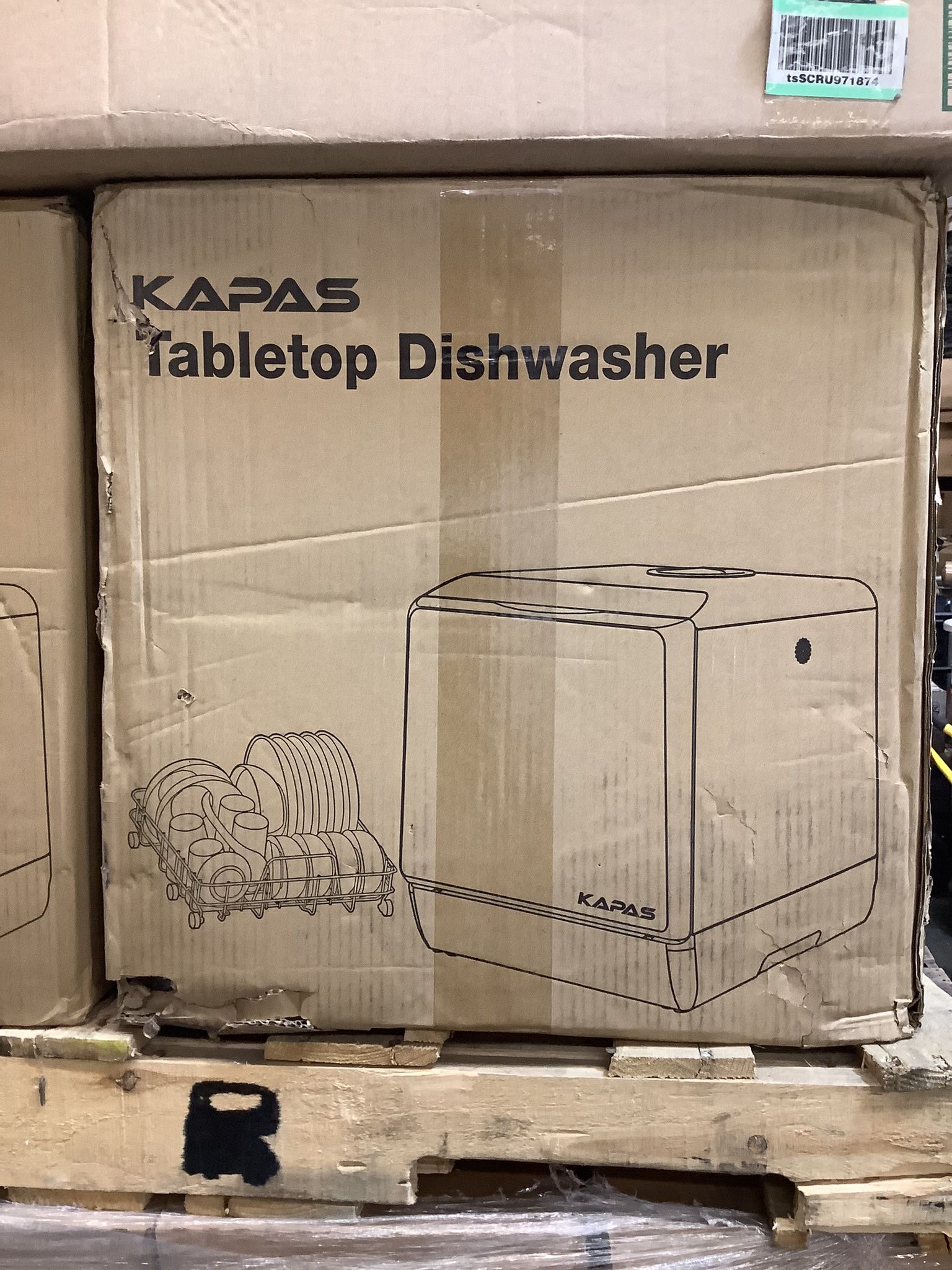 Tabletop Dishwasher By Kapas