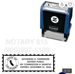 24/7 Notary / Notaria Stamp