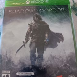 Xbox One Shadow Of Mordor New Seald