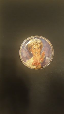 Princess Diana "England's Rose" plate