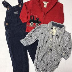 Christmas Oshkosh Outfit