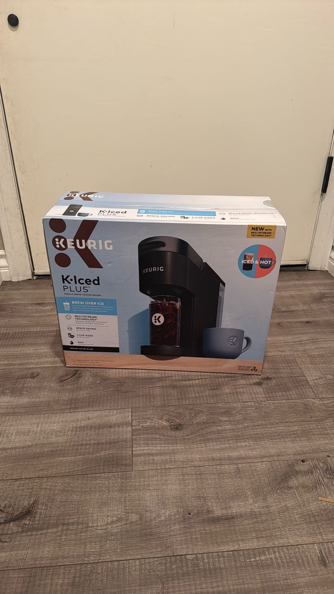 Keurig - K Iced Plus (Single Serve Coffee Maker), Black