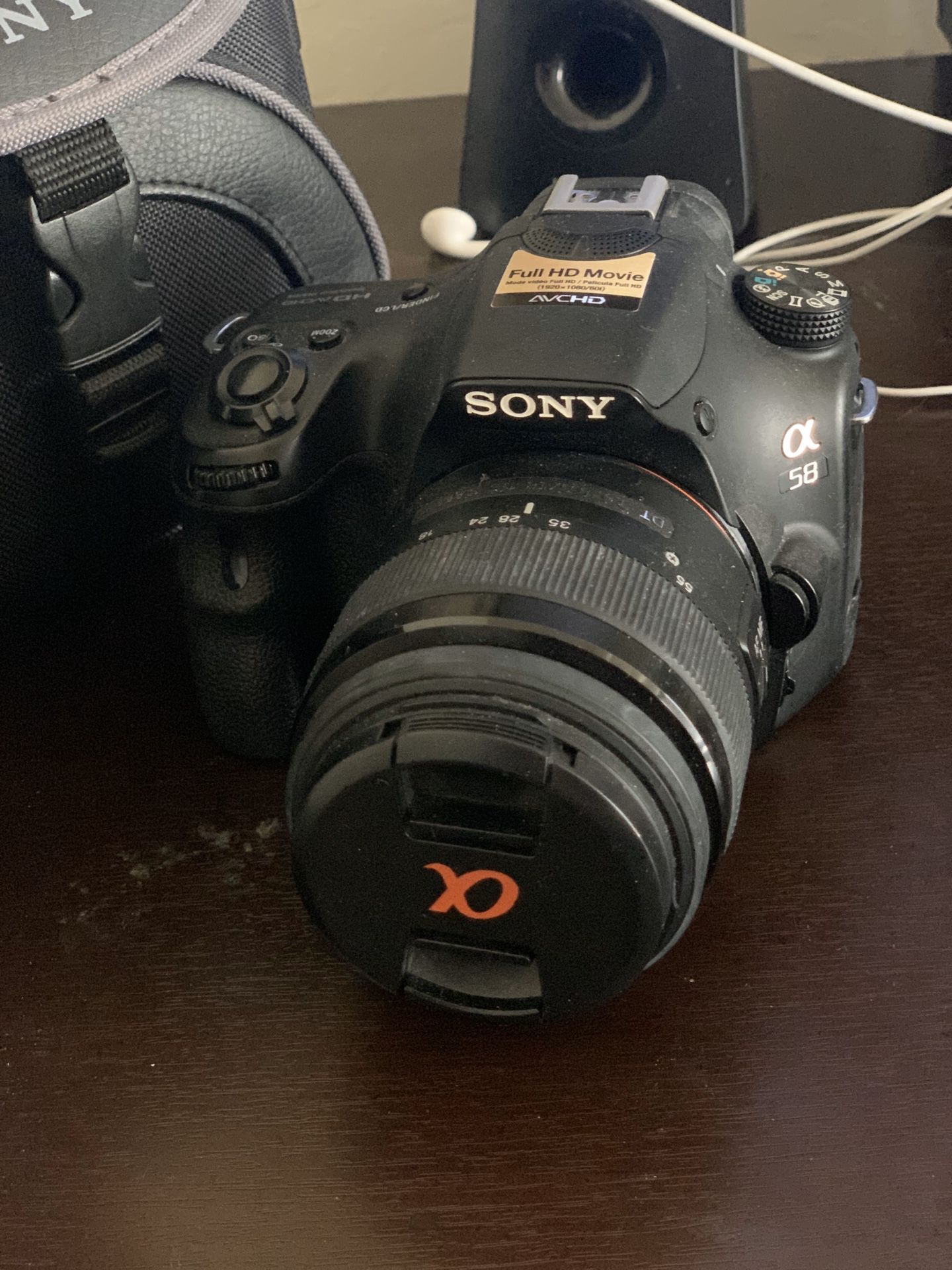Sony Alpha 58 DSLR camera
