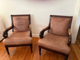Brown Leather Chairs