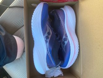 Saucony Running Sneakers Blue and Pink W 8.0